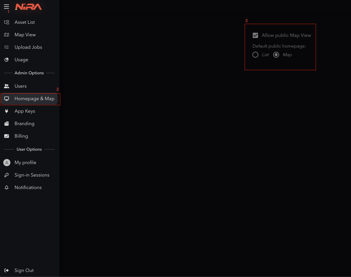 homepage and map.png